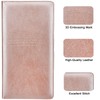 LumiMokki Premium Leather Car Registration & Insurance Card Holder with
