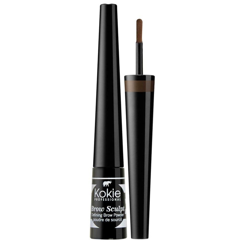 Kokie, Brow Sculpt Powder Medium Brown, 0.025 Ounce