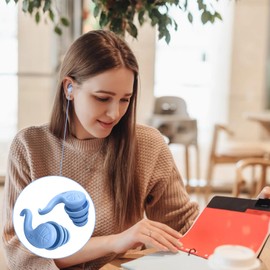 Ohrstöpsel, Silikon-Lärmschutz-Ohrstöpsel – waschbar und wiederverwendbar – für Festivals, Musik, Partys, DJs und Events