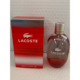 Lacoste Red 4.2oz Edt Spray For Men ORIGINAL FORMULA RARE