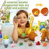 VABAO 36 pcs 3D Printed Animal Figurines Set, Articulated Animal