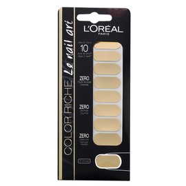 L'oreal Stickers Color Riche Le Nail Art - 007 Feuille D'or