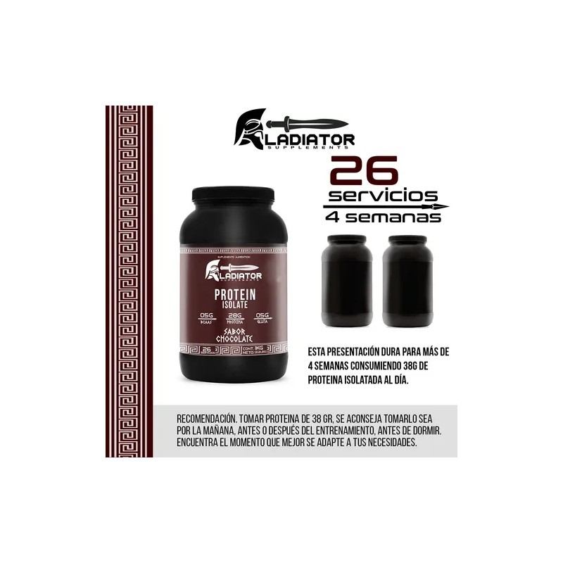 Suplemento Polvo Proteína 1kg 33 Servicios Varios Sabor