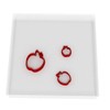 Mini/Tiny Apple Set of 3 Value Fondant Cutter 1.5CM +