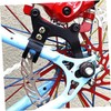 Anneome 2pcs Carbon Steel Bike Disc Brake Bracket Adapters Adjustable