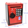Kids Safe Box with Fingerprint Code, Talking Piggy Bank, ATM
