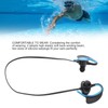 Swimming Headphone Bluetooth Wireless IPX8 Waterproof Intelligent Voice Prompt Noise