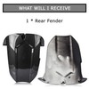 PSLER Rear Mudguard Tire Hugger for YZF R6 2003-2005 and