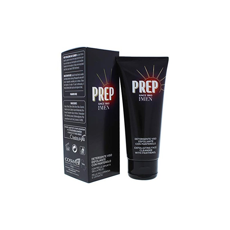 Prep Exfoliating face cleanser with panthenol