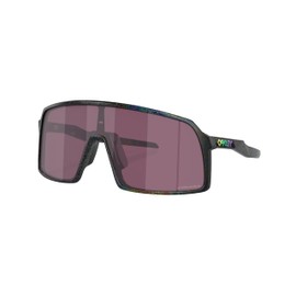Oakley Sutro OO9406 Shield Sunglasses Cleaning kit and Black Flag Micro Bag (Dark Galaxy/Prizm Road)