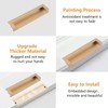 MOROBOR Tatami Hidden Door Handles, 4pcs Embedded Handle Recessed Finger