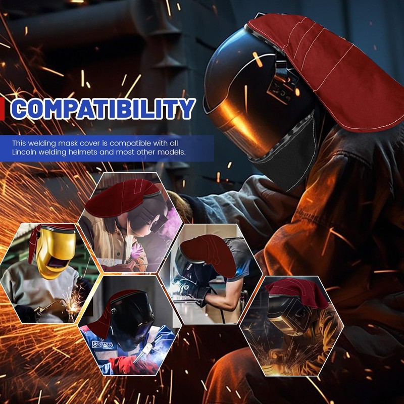 Welding Helmet Cover, Welding Helmet Accessories, Welding Hood Accessories for