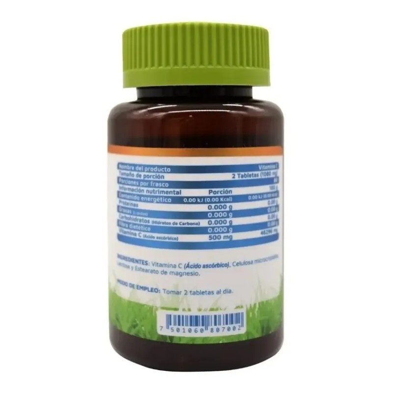 Vidanat Vitamina C Suplemento Alimenticio 120 Tabletas