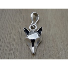Fox Pendant Sterling Silver 925 Wild Animal Charm Unisex Jewellery