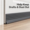 Door Bottom Draft Stopper – 39.37-Inch Self-Adhesive Rubber Seal Strip