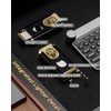 All-in-one Torch Lighter with Straight Sharp Tool, Built-in Punch, Holder,