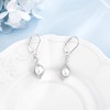 NIFUNAO Infinity Pearl Earrings for Women 925 Sterling Silver Infinity