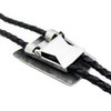 Bowties.jp prt0214 Silver Ocean Star Loop Tie Necklace Polar Tie
