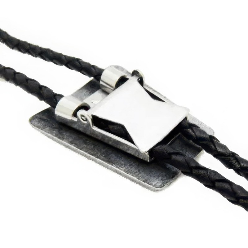 Bowties.jp prt0214 Silver Ocean Star Loop Tie Necklace Polar Tie