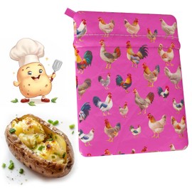 RONDURE Microwave Potato Bag Reusable Potato Express Microwave Cooker Pouch Bake Potatoes Fast & Fluffy