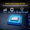 Ruiandsion E10 Cycling Light Bulb,6V 30V Non Polarity 3030 Chips,LED