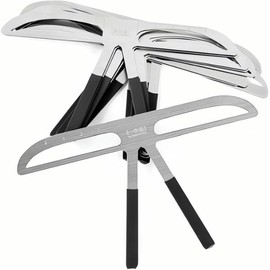 Eyebrow guide frame shape stamp template pencil stick design kit sheet stencil trimmer chisel eyebrow frame 02056WT / 눈썹 가이드 틀 모양 스탬프 템플릿 연필 쫄대 디자인 키트 시트 스텐실 트리 머 정 눈썹틀 02056WT