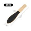 4 Pieces Double Sided Foot File Foot Grater Foot File