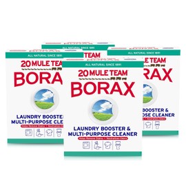 20 Mule Team All Natural Borax Detergent Booster & Multi-Purpose Household Cleaner, 65 Ounce, 4 Count