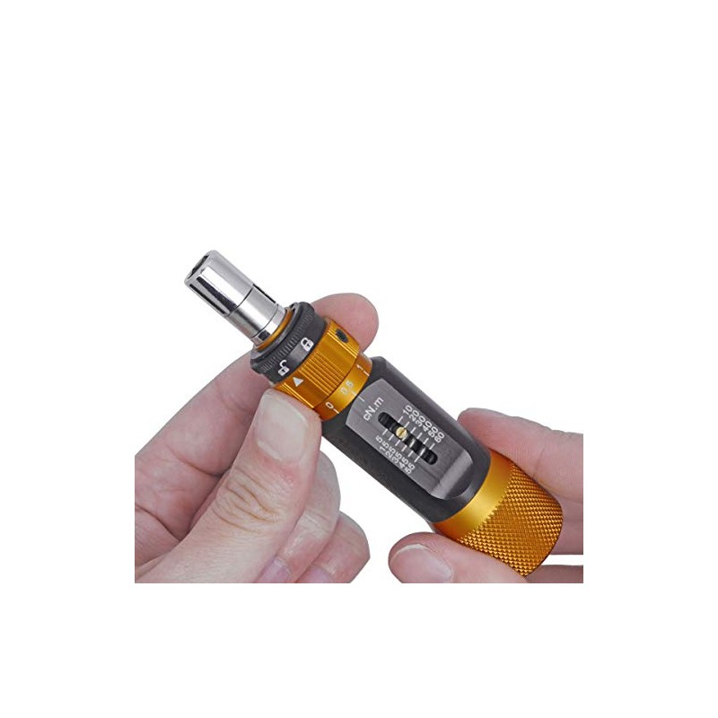 Bernstein Werkzeuge 4-563 Mini Torque Screwdriver 0.05-0.6 Nm