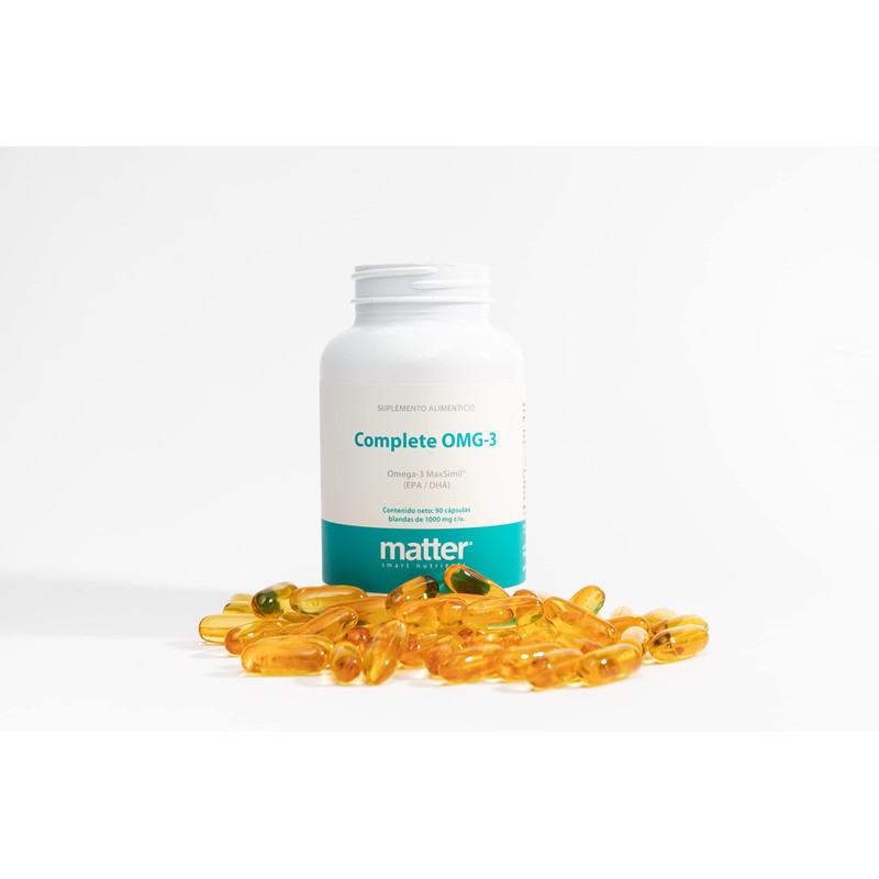 MATTER SMART NUTRIENTS | Suplemento Alimenticio Complete OMG-3 | Concentrado