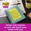 Post-it Super Sticky Notes, Cosmic Colour Collection, lined, 101 mm