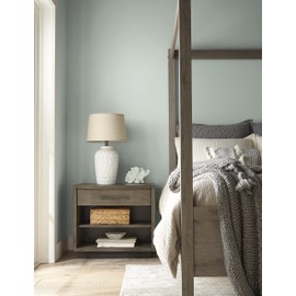 KILZ TRIBUTE Paint & Primer, Interior, Color Sample, Statue Green, 8 Ounces