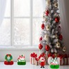 Qpout 9 PCS Christmas Centerpieces for Tables, Christmas Table Centerpieces,