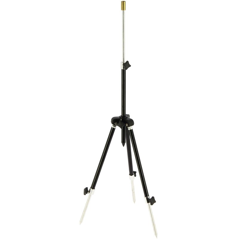 2x Fishing Tripod For Rod Rests Adjustable Legs & Banksticks