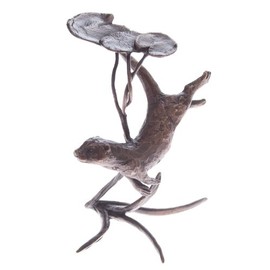 Butler & Peach - Solid Bronze Miniature Otter