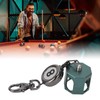 Retractable Billiards Pool Cue Chalk Holder Retractable Drawing Belt Clip