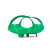 Cuisipro Silicone Vegetable Steamer, 16 x 9 x 3in, Green