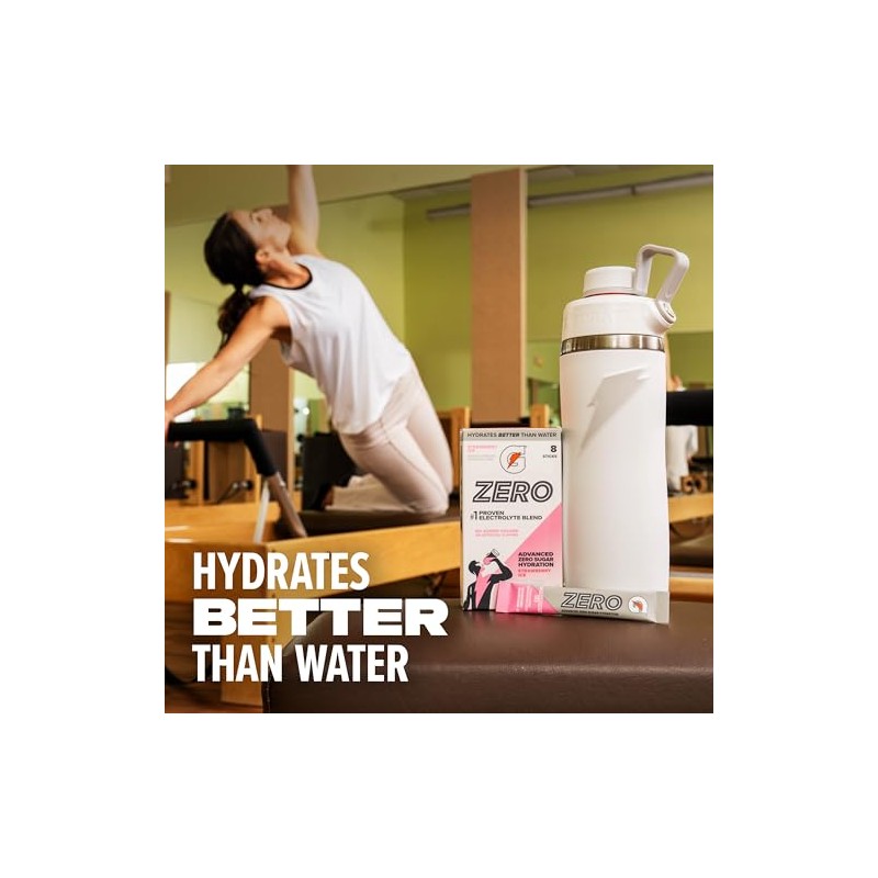 Gatorade Zero Sugar Electrolyte Powder Drink Mix - Orange