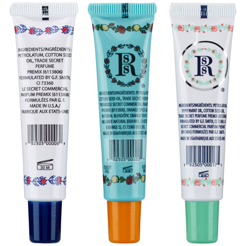 Rosebud Lip Balm Trio
