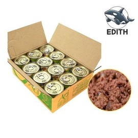 Bean heart red bean heart Nutritious Canned Tuna Kitten Treats 80g, 24 Packs / 영양만점 참치캔 야옹이 간식 80g 24개