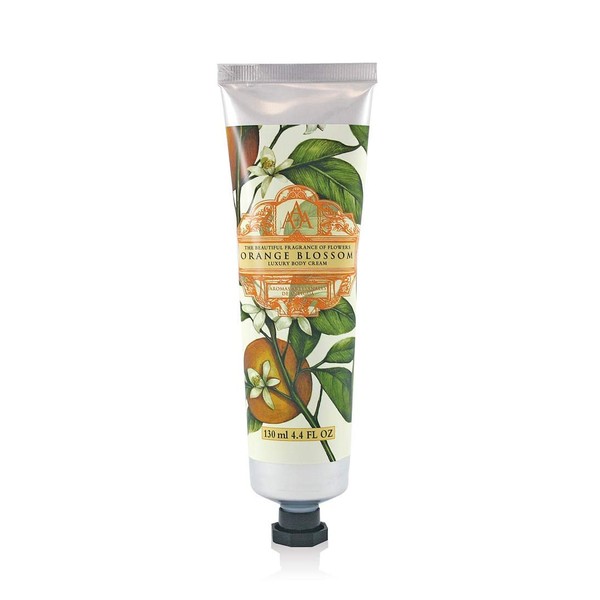 AAA Floral - Orange Blossom - Luxury Body Cream, Enriched with Shea Butter - 130 ml / 4.4 fl oz