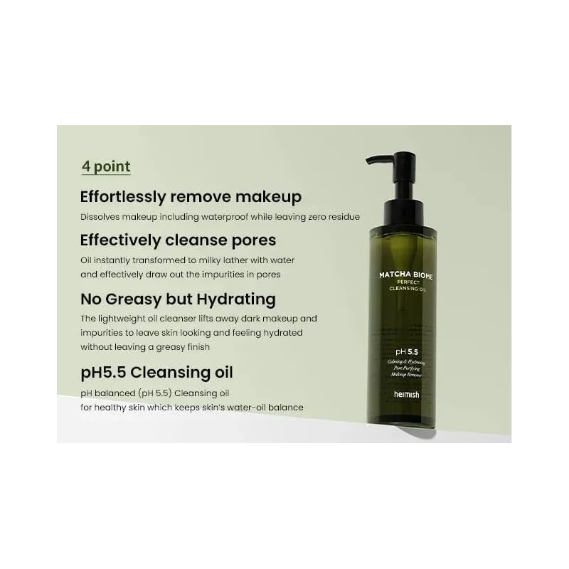 Heimish Matcha Biome Perfect Cleansing Oil