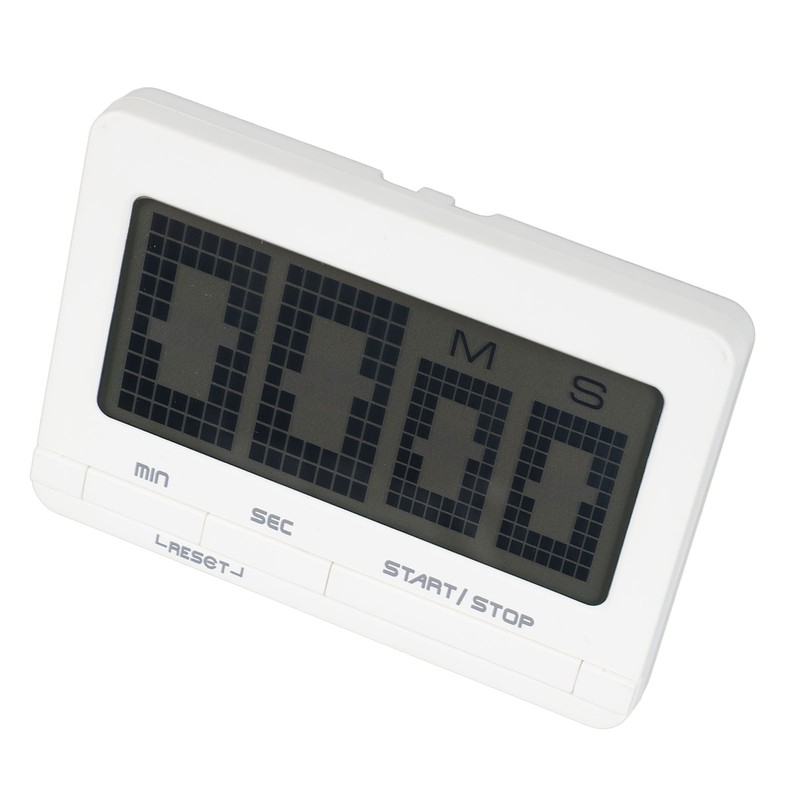 Digital Kitchen Timer Big Digits Magnetic Timer Backing Stand for