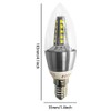 BesYouSel E14 LED Bulb 5W E14 Base ED Candelabra Bulb