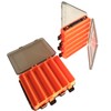 Hiro World Trade Tackle Box Reversible Set of 2 Fishing
