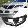 Factory Style Honeycomb Mesh Front Bumper Grille Grill Compatible with