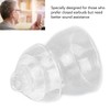 10 Pcs Sound Amplifier Dome Soft Silicone Anti Static Dual