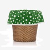 Designerliners Waste Basket Liner Bags - Green Polka Dot 12