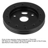 Aluminum Black 0.5 Inch 6 Hole Car Steering Wheel Hub