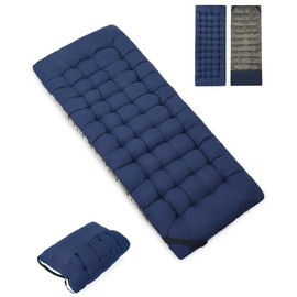 Sportneer Cot Mattress Pad, Soft Comfortable Camping Cot Mattress Pad Thick Camping Cot Cushion Pad Portable Sleeping Cot Pads for Camping Tent Outdoor Hiking Travel